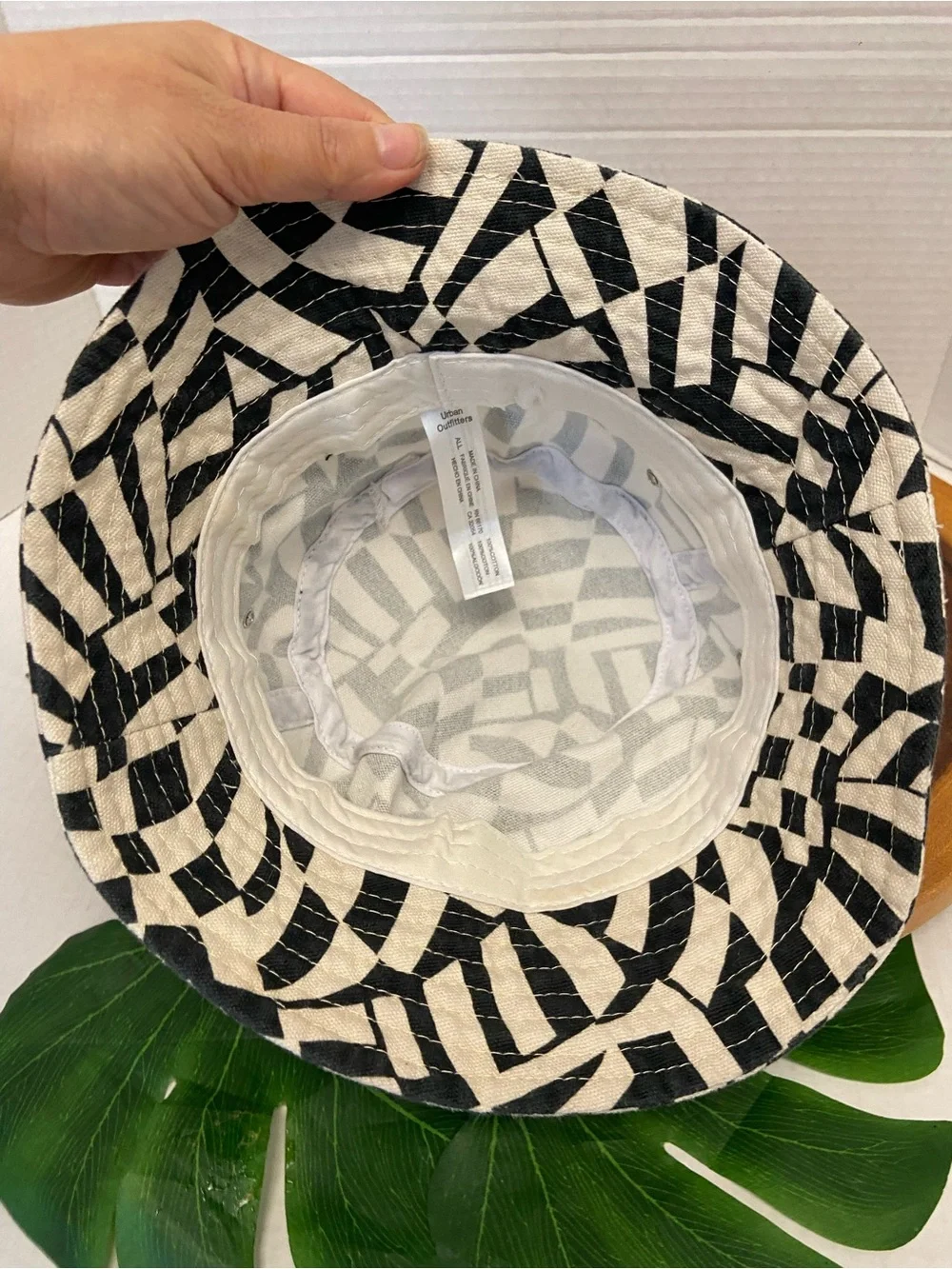 Urban Outfitters Geo Metric Bucket Fishermen’s Hat